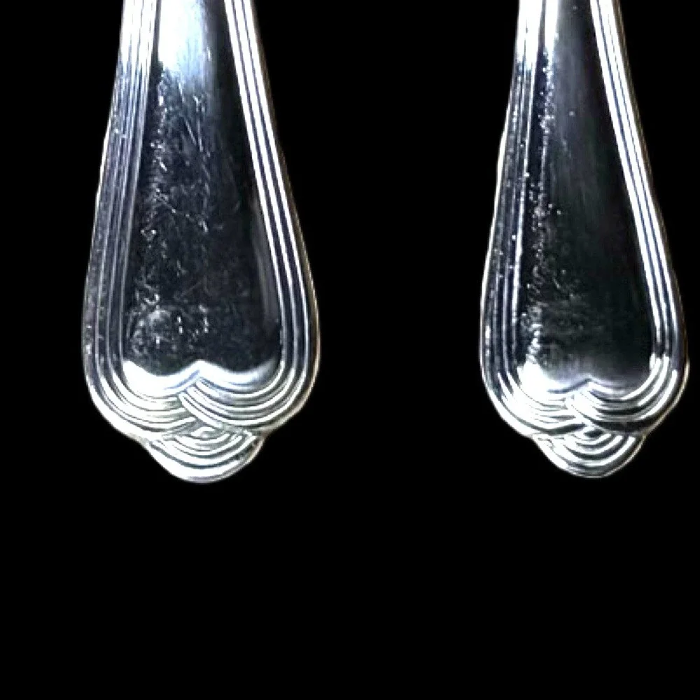 Pfaltzgraff FAIRISLE 5pc Stainless Flatware Set Service For 1 Spoons Forks Knife